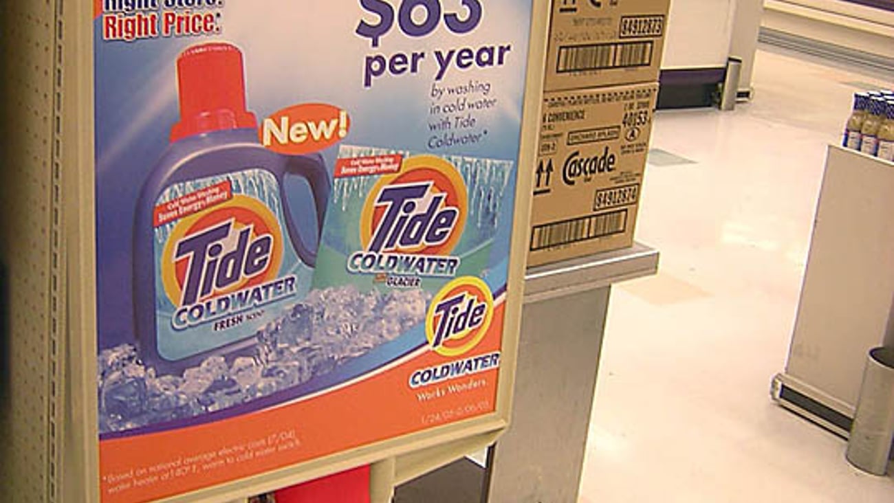Kroger/Tide Coldwater Stanchion Sign