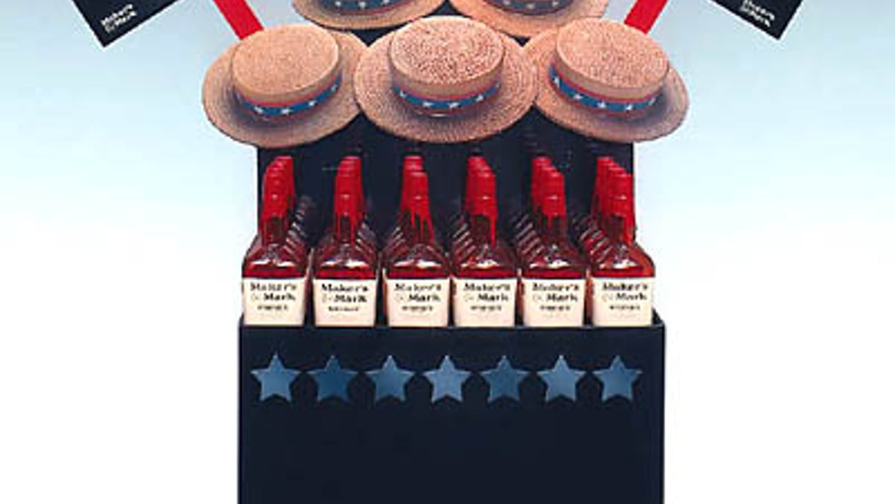 Maker's Mark Political Party Motion Display