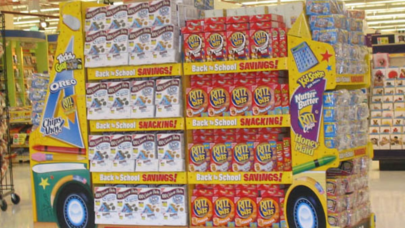 Nabisco Back-to-School Bus
