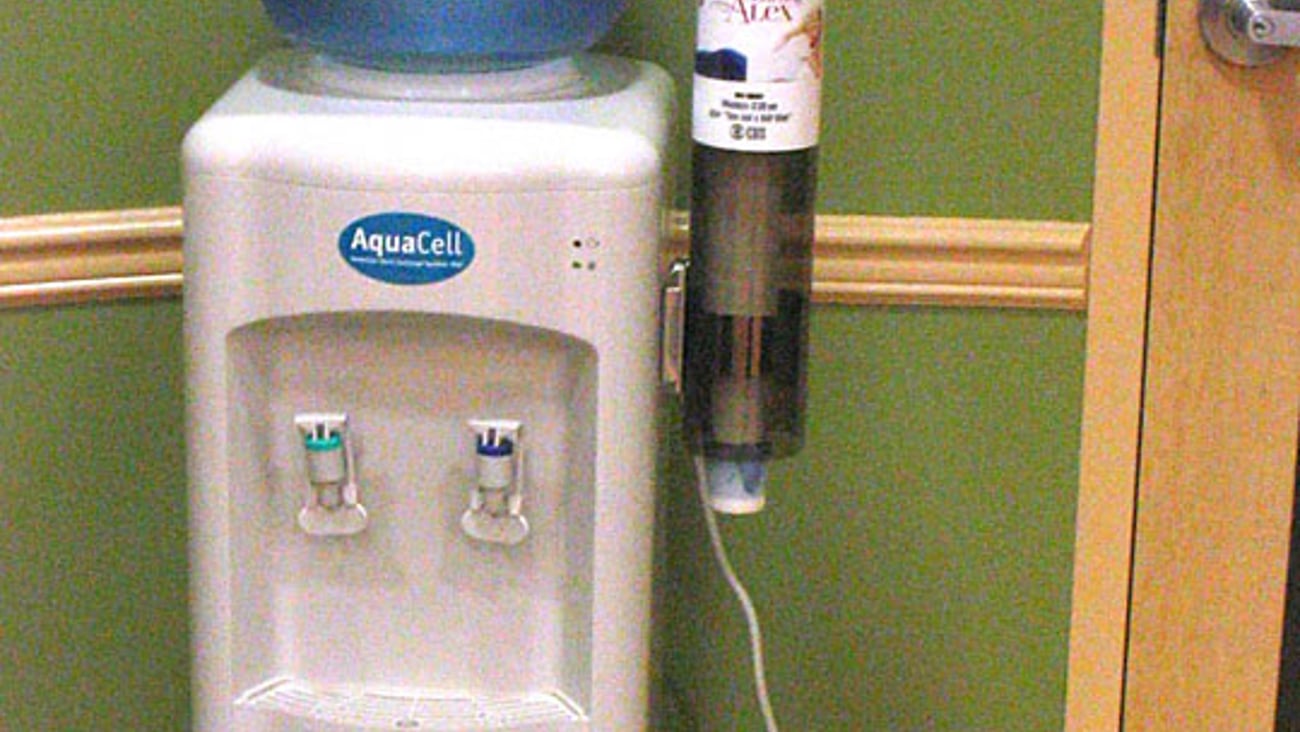 AquaCell Water Cooler Network Display