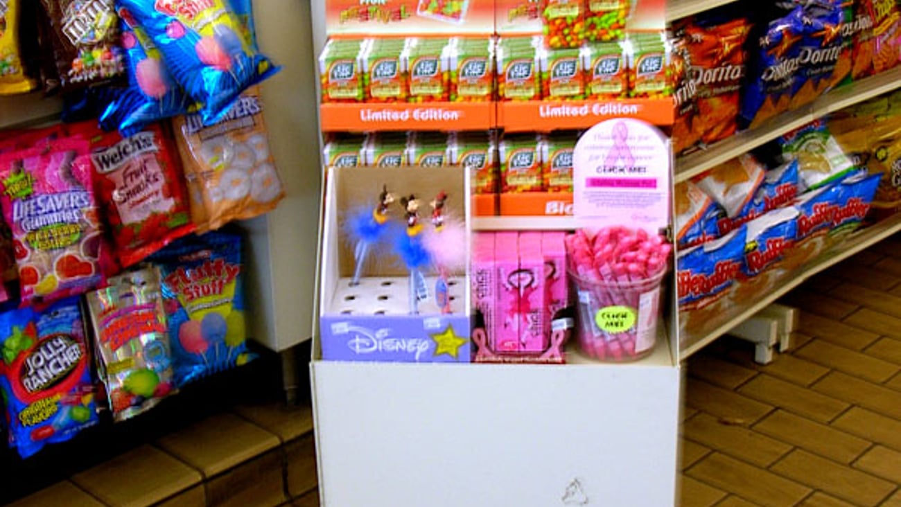 7-Eleven Breast Cancer Support Display