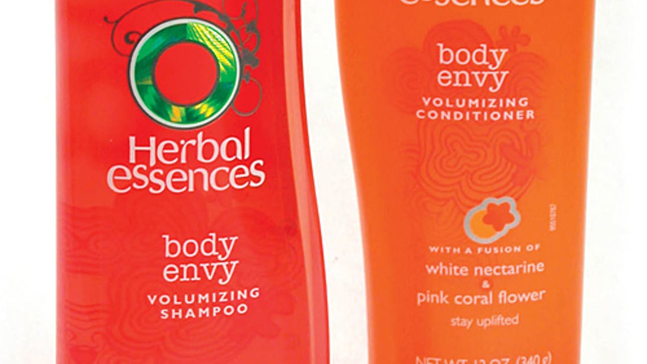 Redesigned Herbal Essences Packaging