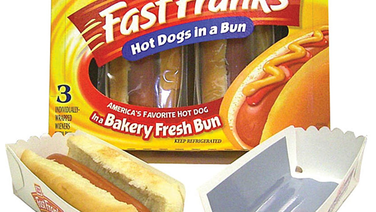 Oscar Meyer Fast Franks Packaging