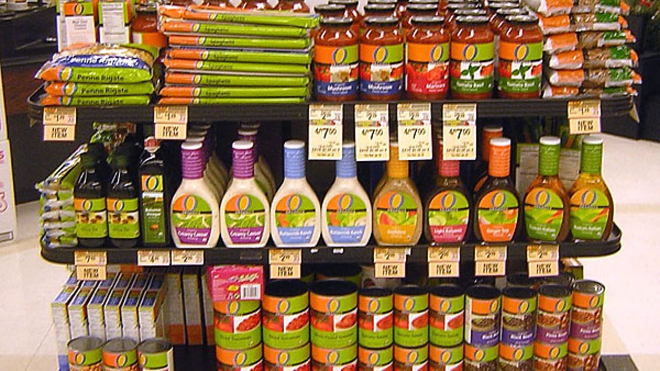 Safeway O Organics Display
