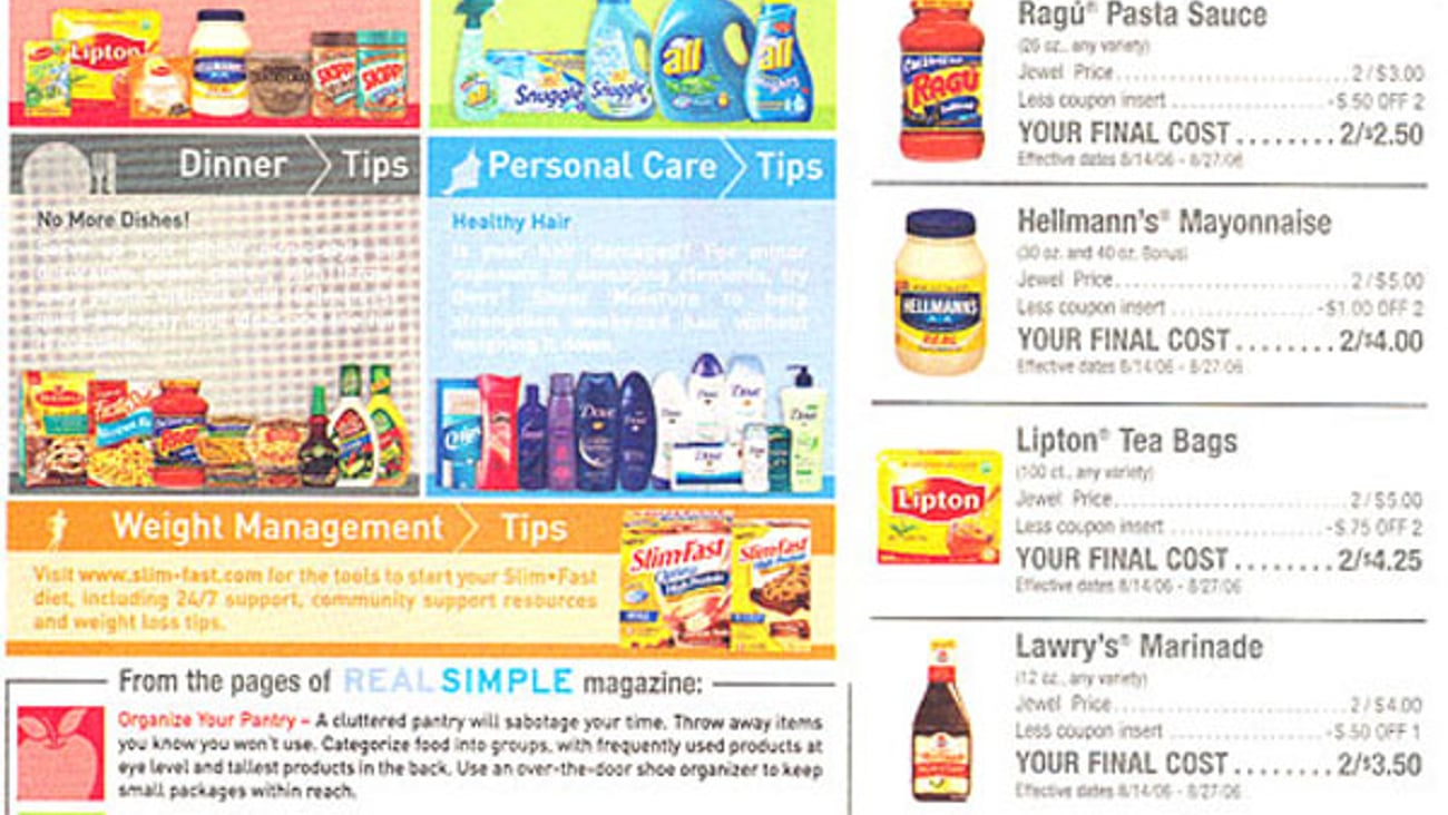 Jewel-Osco Unilever Feature