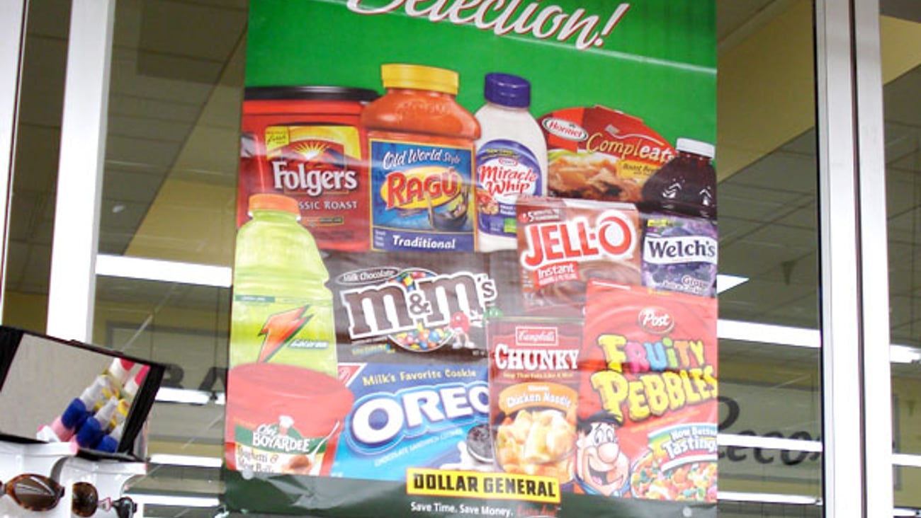 Dollar General 'Discover the Selection' Poster