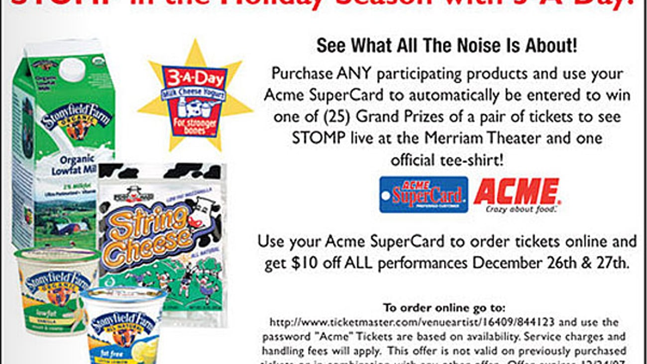 Acme/3-A-Day 'STOMP' Feature