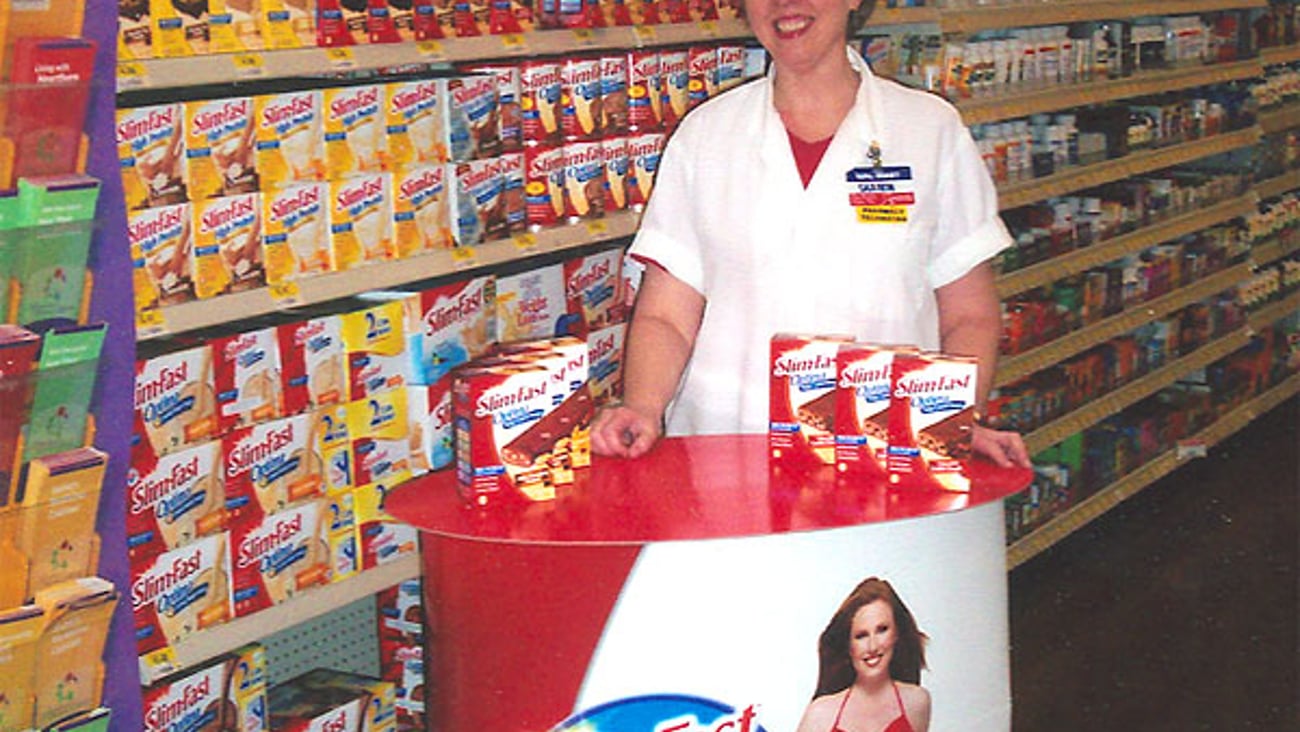 Slim-Fast/Levi's 'Zip Up' Sampling Station