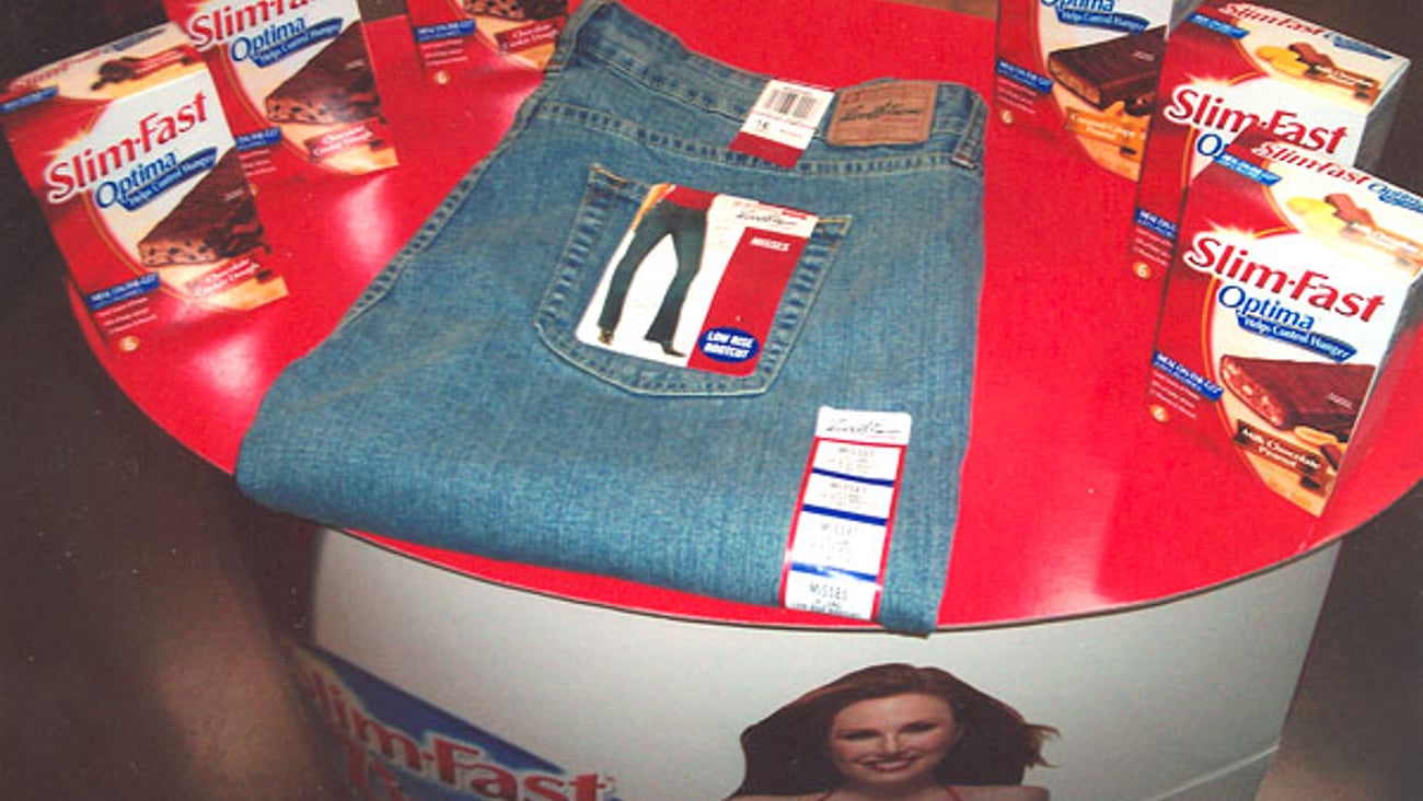 Wal-Mart 'Zip Up' Countertop Display