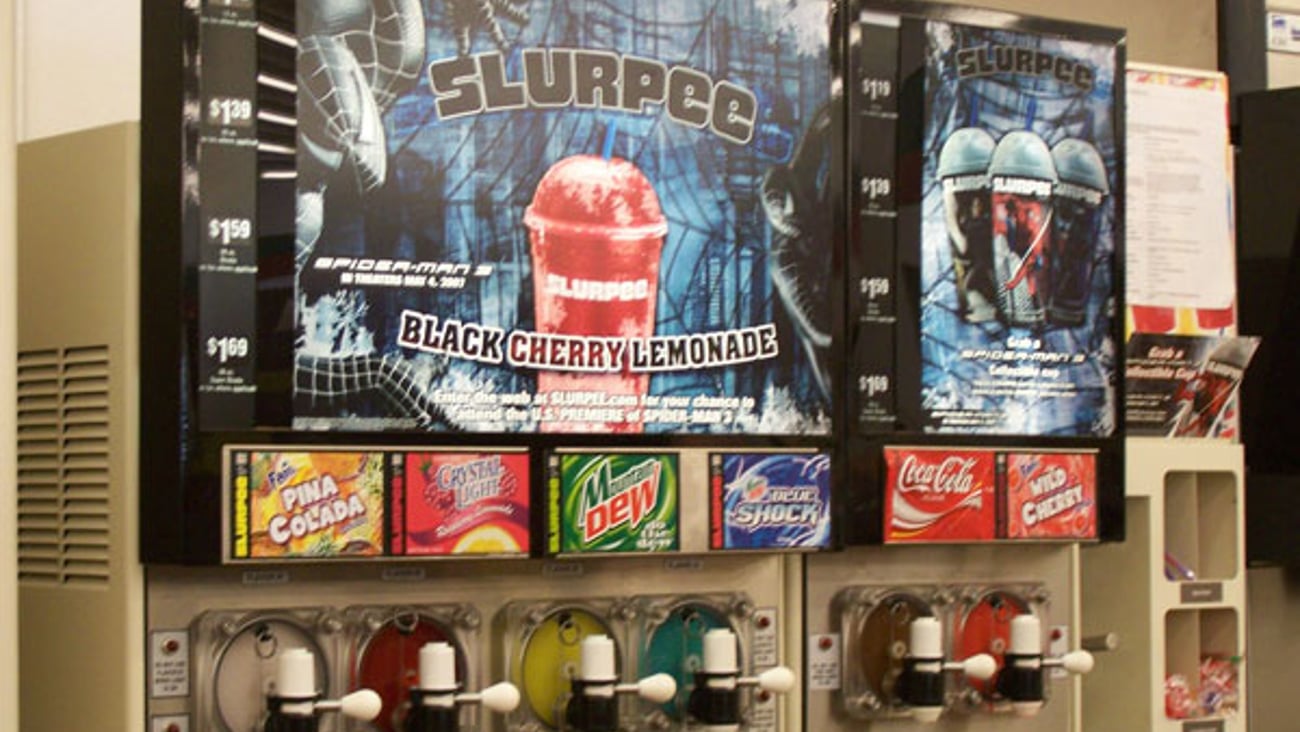 7-Eleven 'Spider-Man 3' Translite Signs