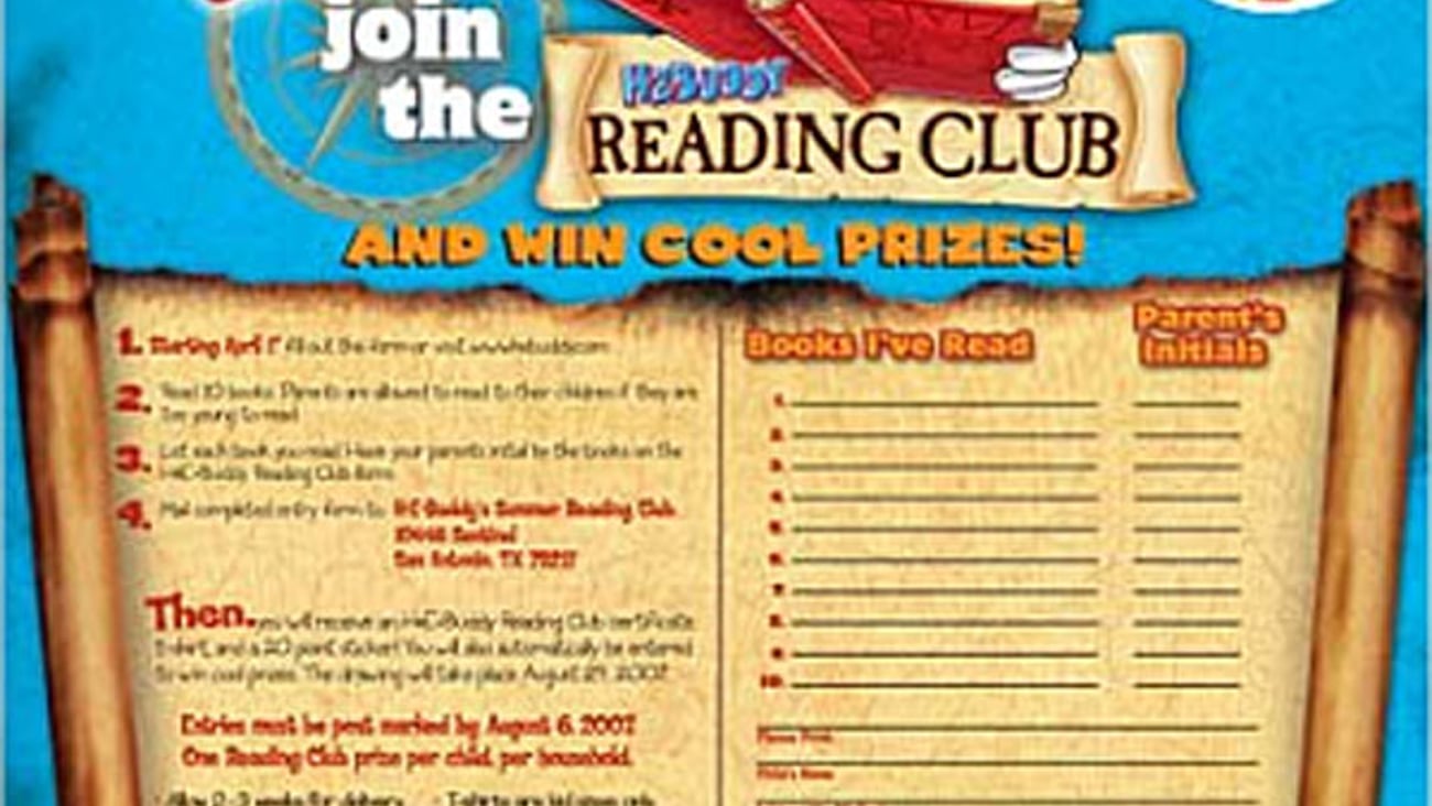 H-E-Buddy Reading Club Feature