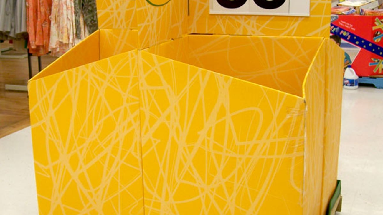 Crayola Four-Way Dump Bin