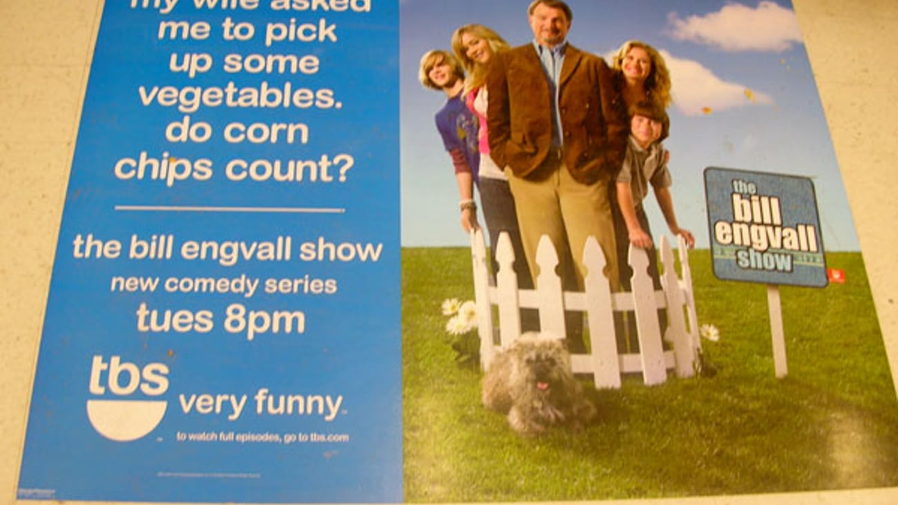 TBS 'Bill Engvall Show' Floor Cling