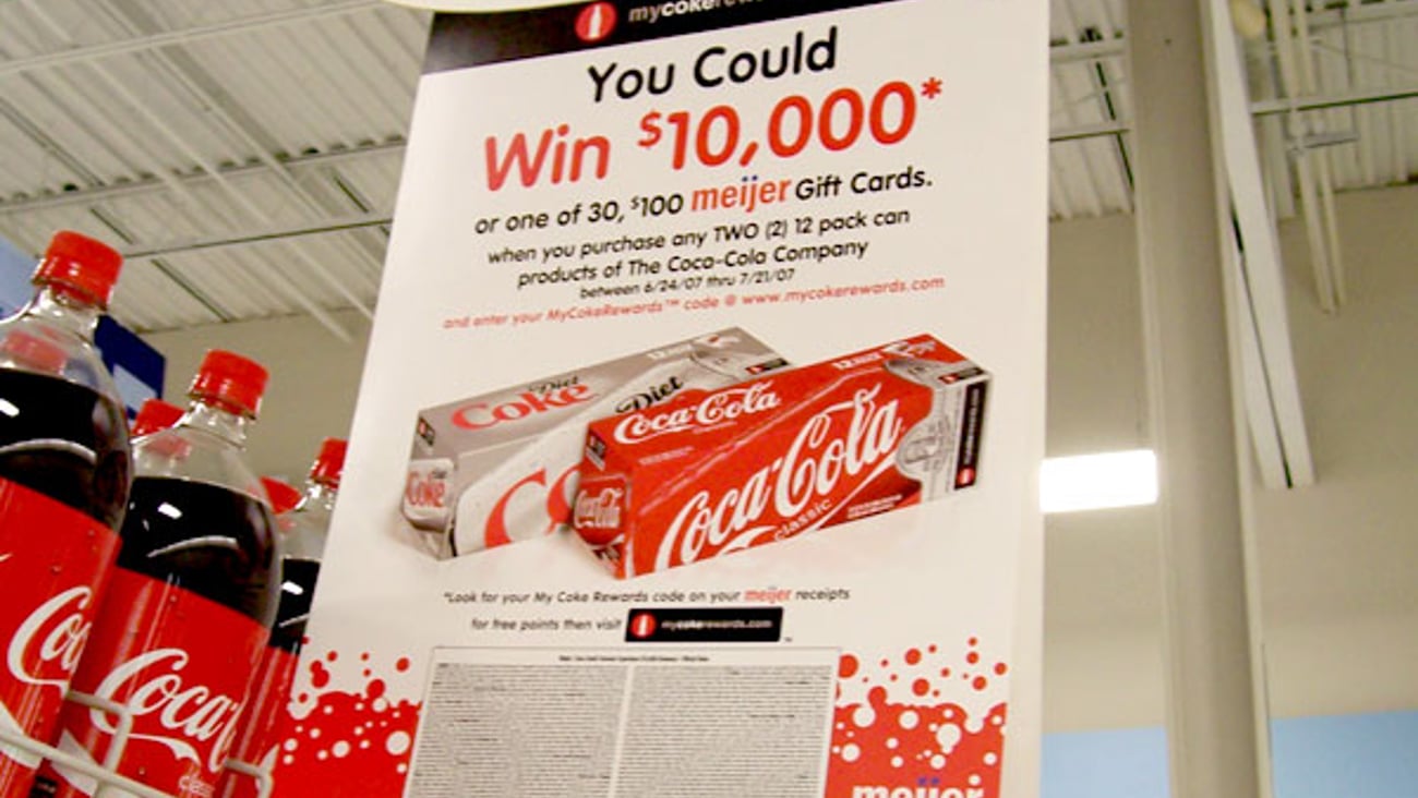 Meijer/Coke Rewards Sweeps Violator