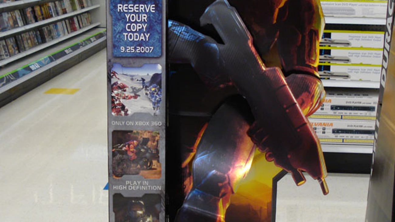 'Halo 3' Pre-Release Standee