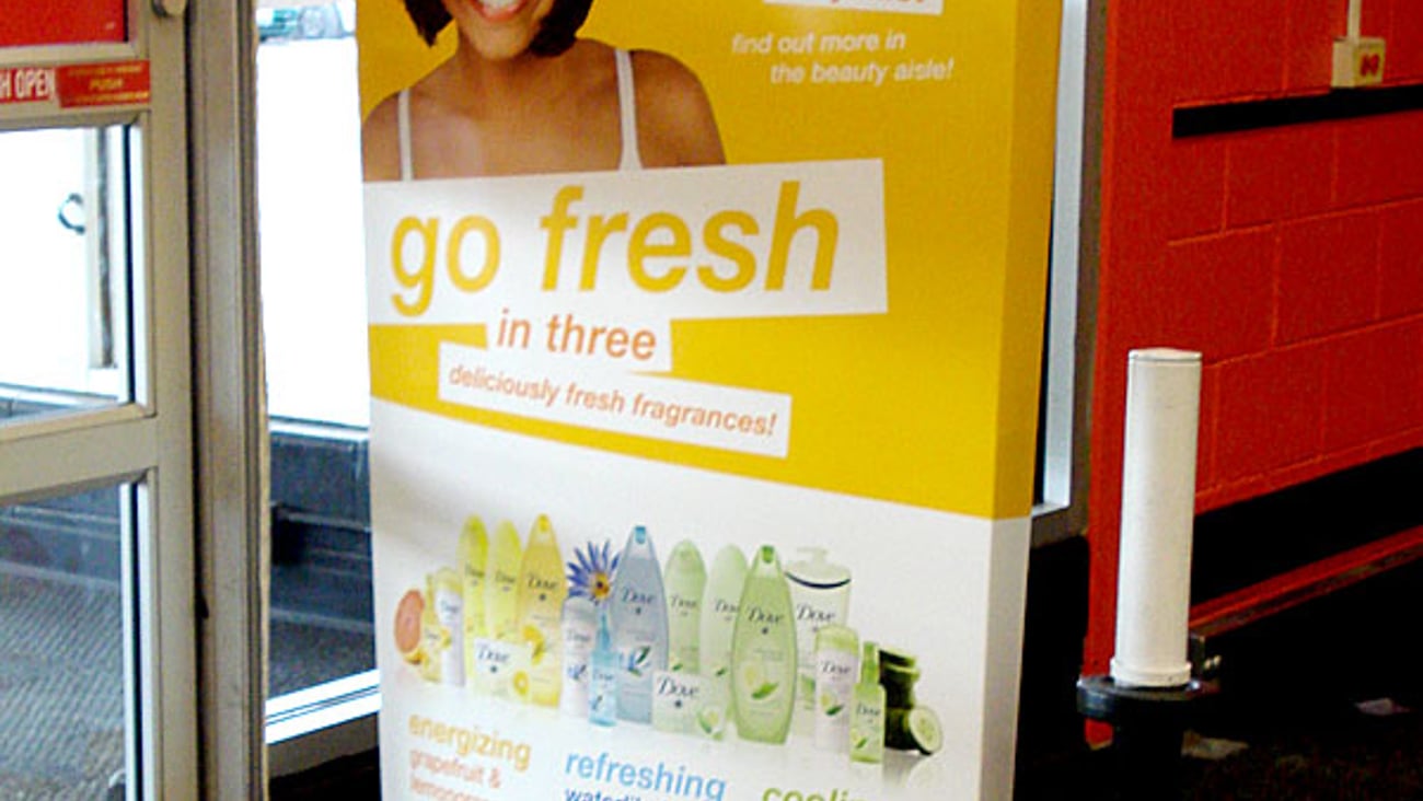 Dove Go Fresh Kmart Pedestal Wrap