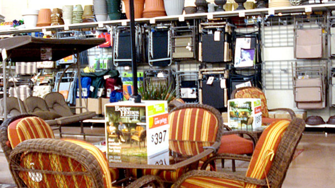 Better Homes Patio Furniture Merchandising