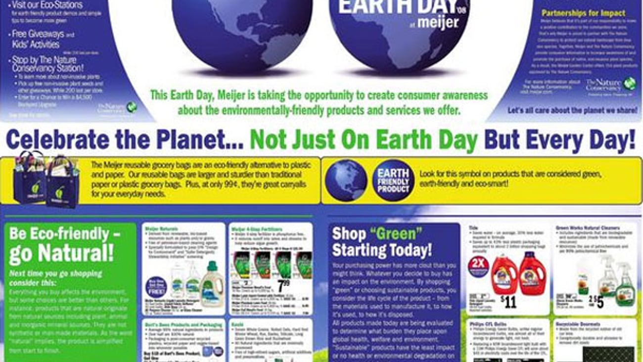 Meijer Earth Day '08 Feature
