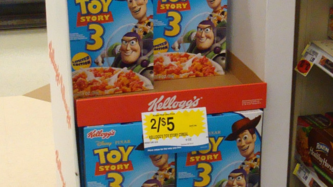 Kellogg's 'Toy Story 3' Packaging