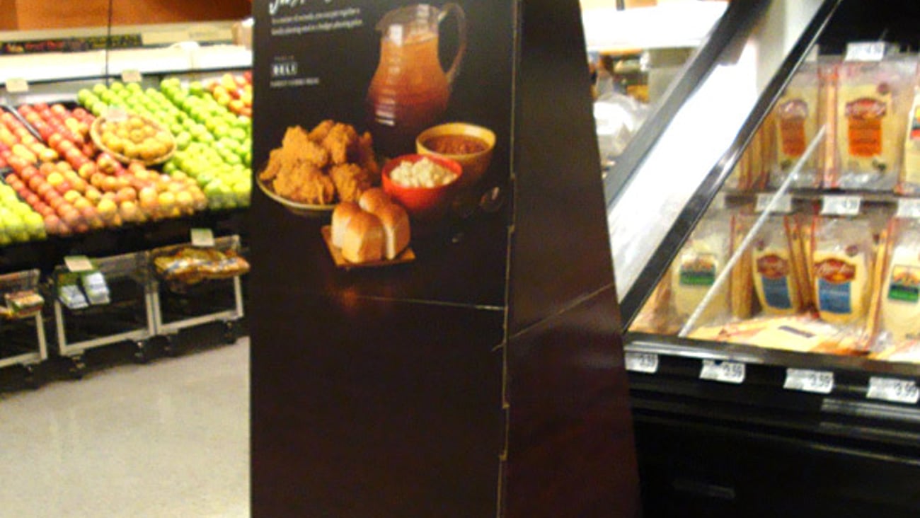 Publix 'Dinner's Done' Standee