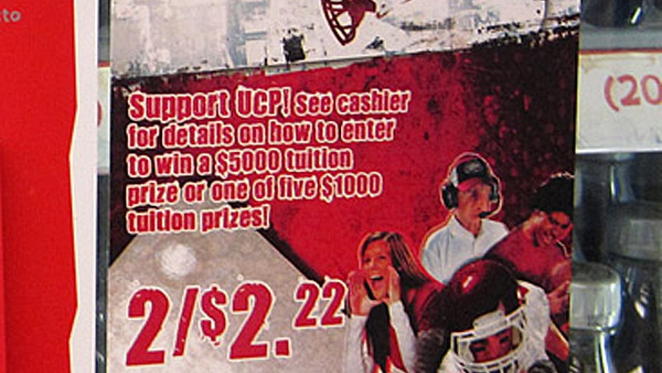 Dr Pepper 'Support UCP' Cooler Sign