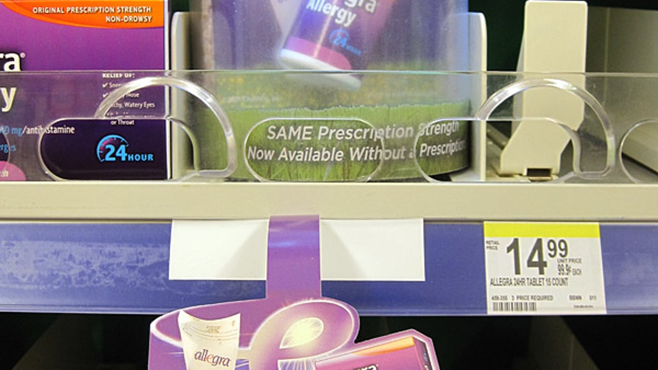 Allegra Shelf Signage