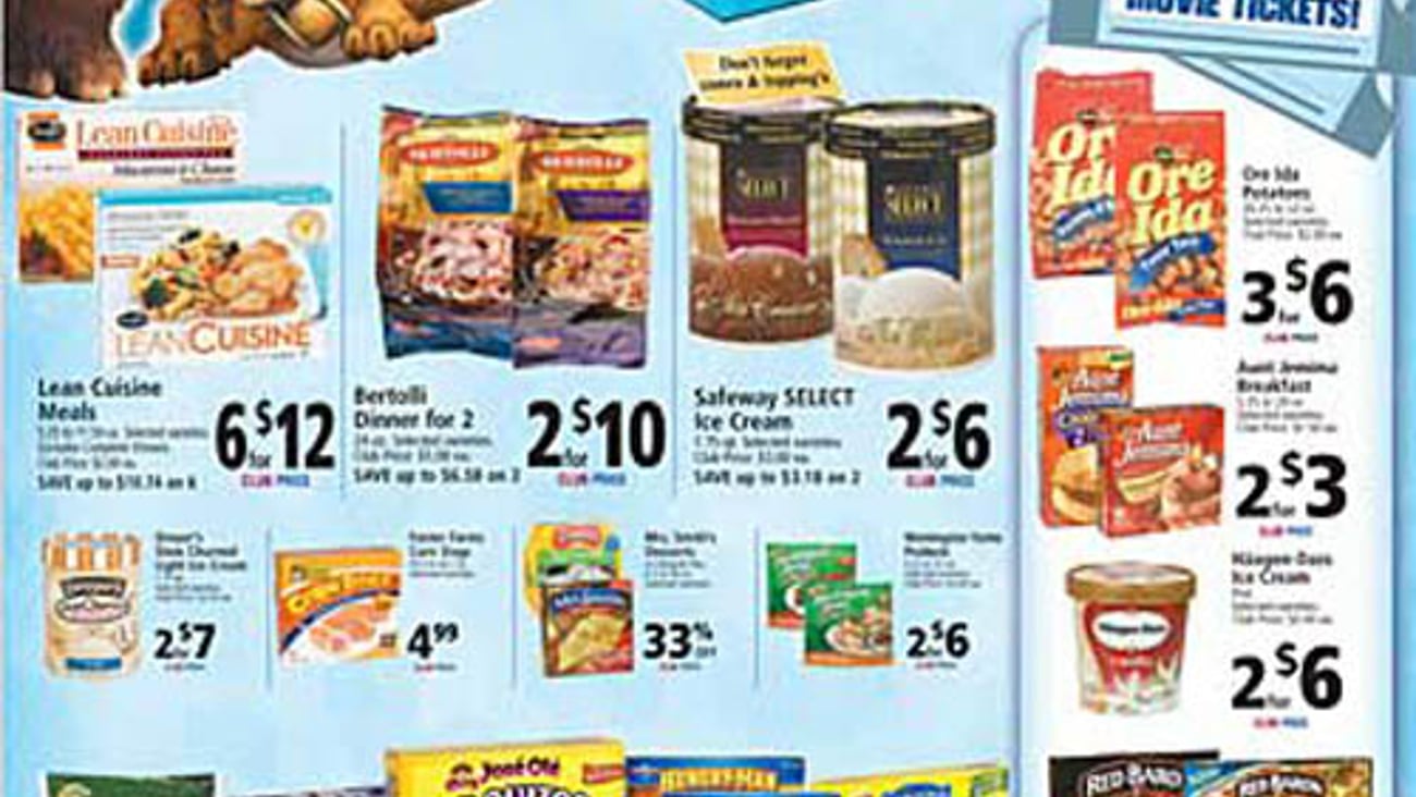 Safeway Frozen Food Month Feature