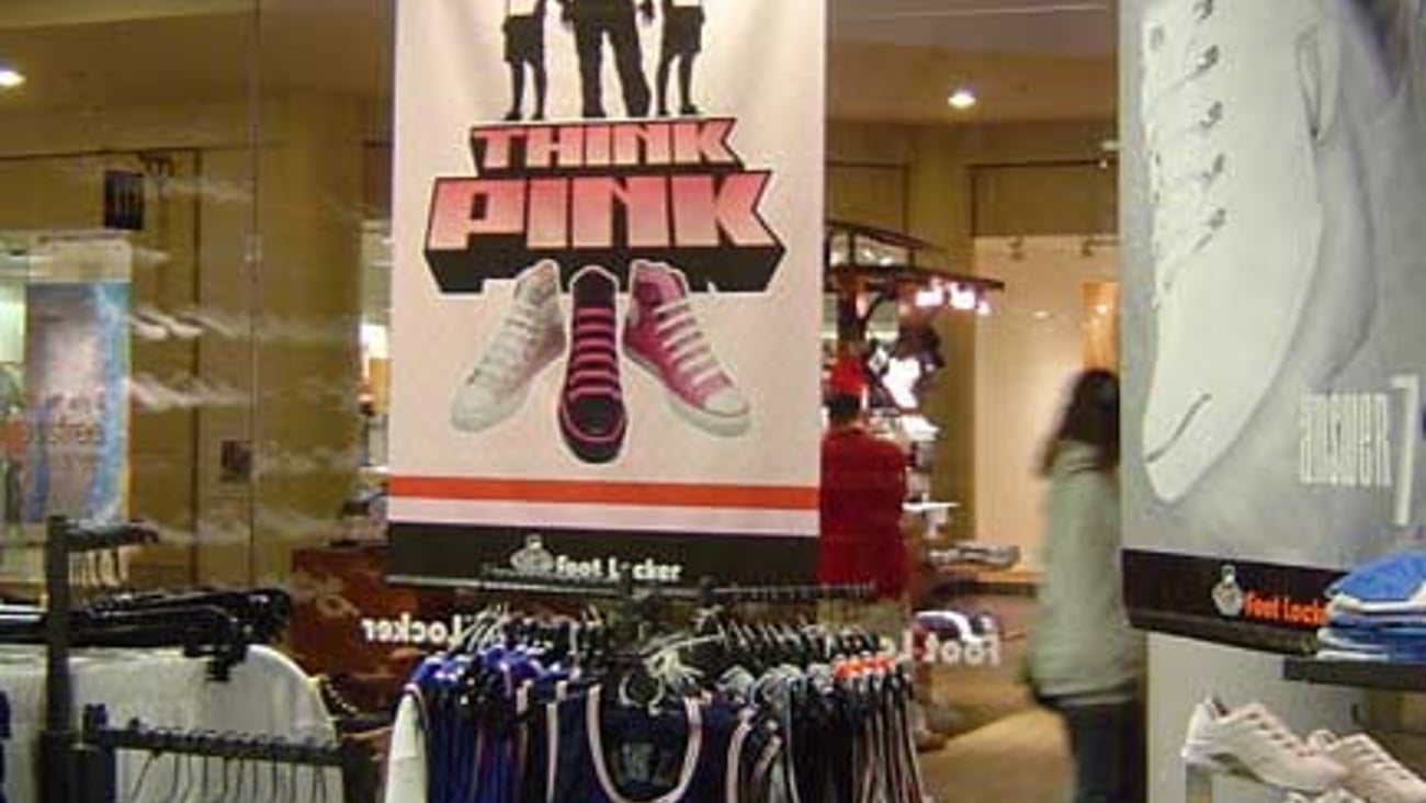 Foot Locker Converse/Reebok Ceiling Hangers