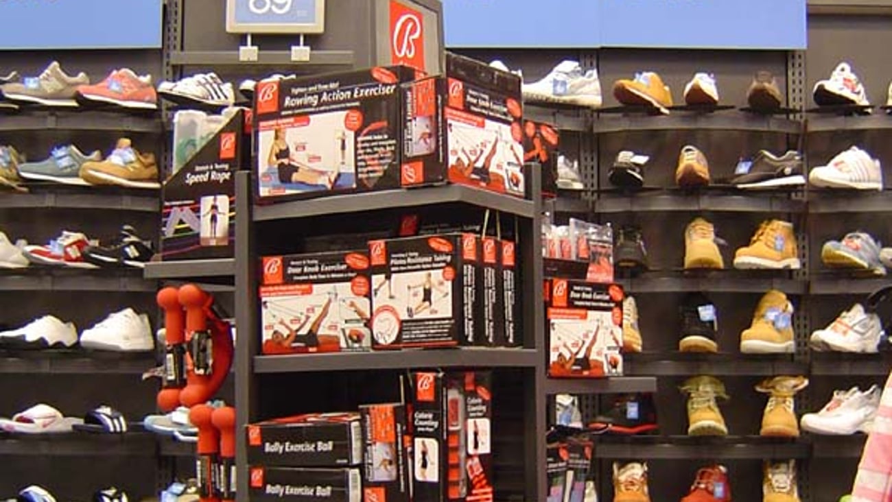 Lady Foot Locker/Bally Display