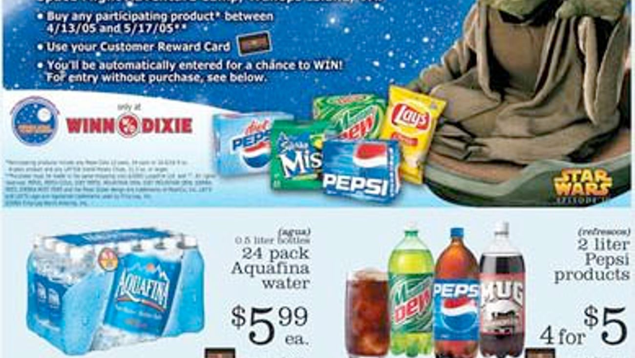 Winn-Dixie/Pepsi 'Star Wars' Feature
