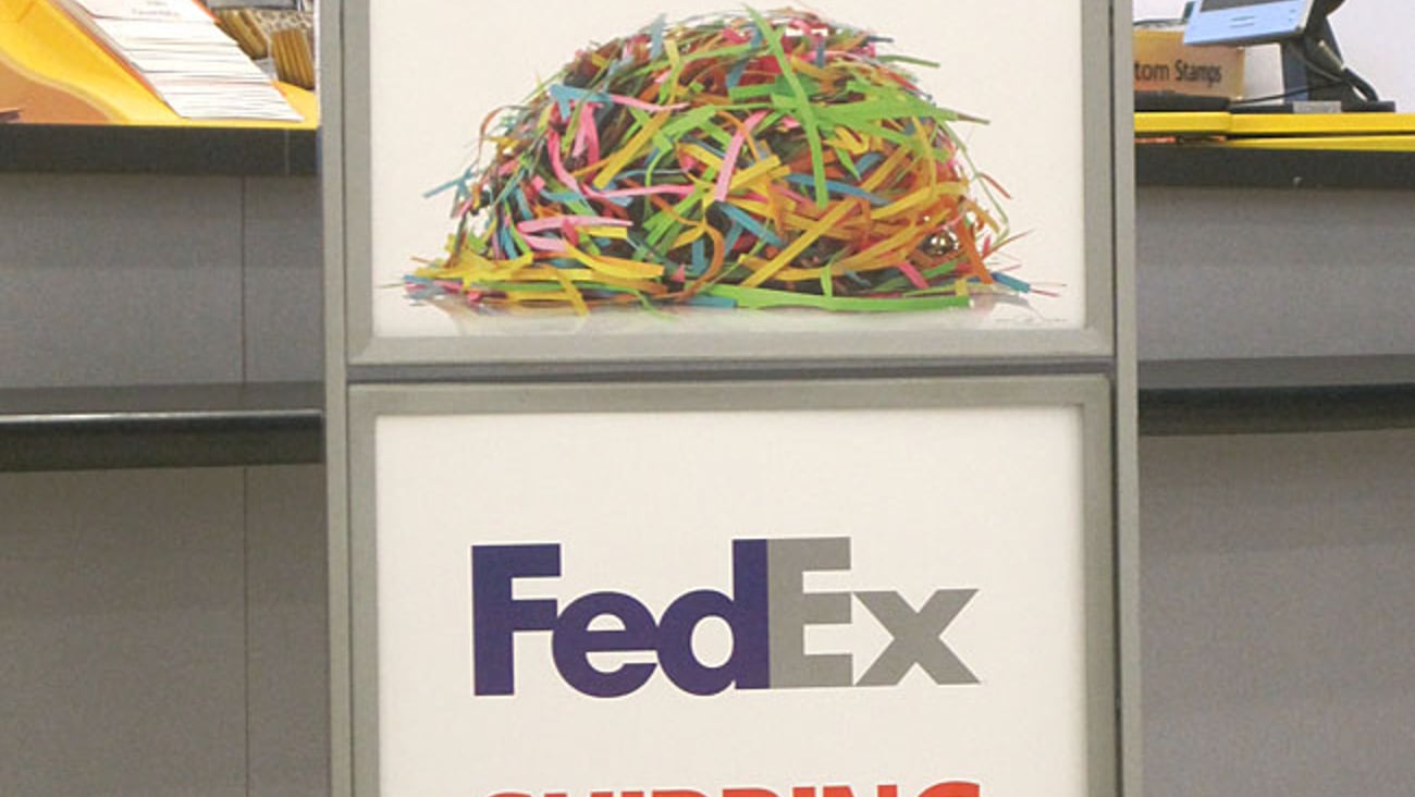 OfficeMax Services Stanchion Sign