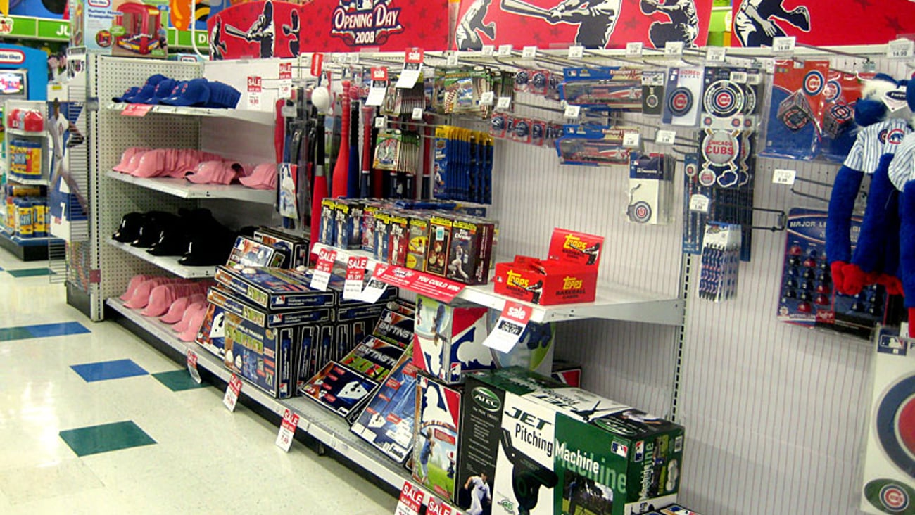 Toys "R" Us Baseball Merchandising