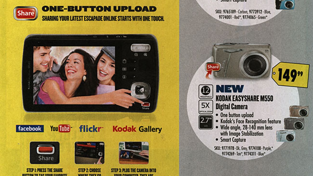 Kodak Best Buy 'Gifts for Mom' FSI