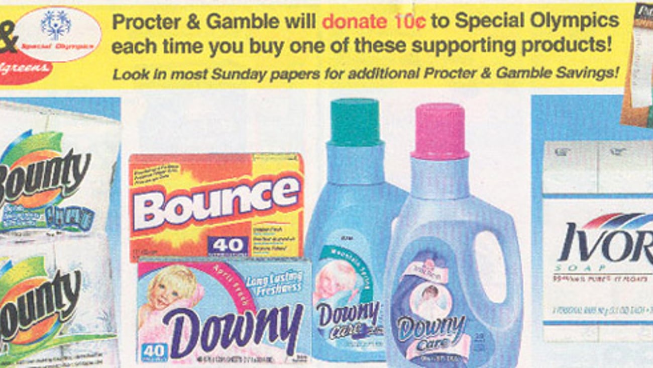 Walgreen/P&G Co-marketing