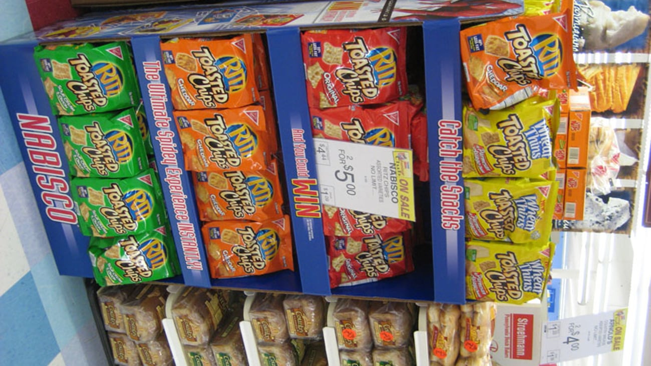 Nabisco 'Spider-Man 3' Floorstand