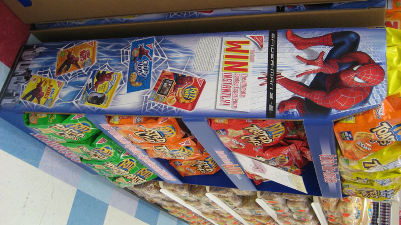 Nabisco 'Spider-Man 3' Side Panel