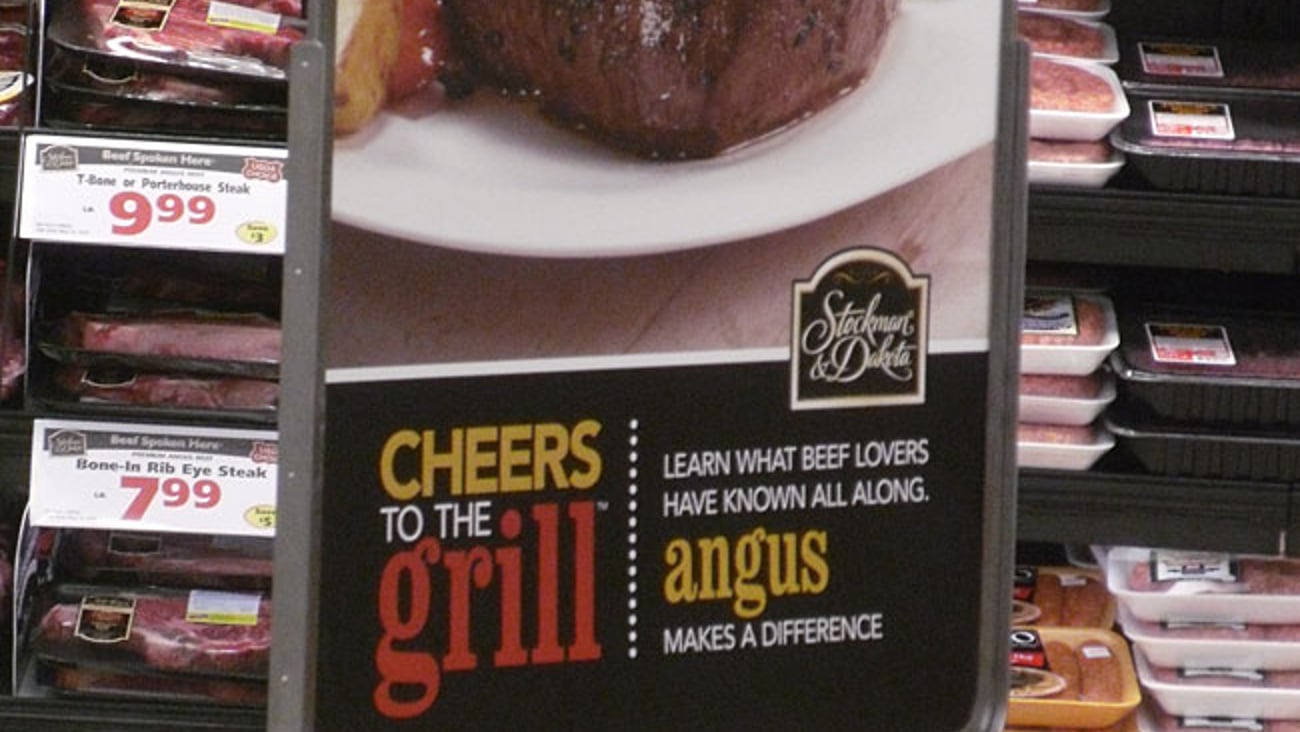 Acme 'Cheers to The Grill' Stanchion Sign