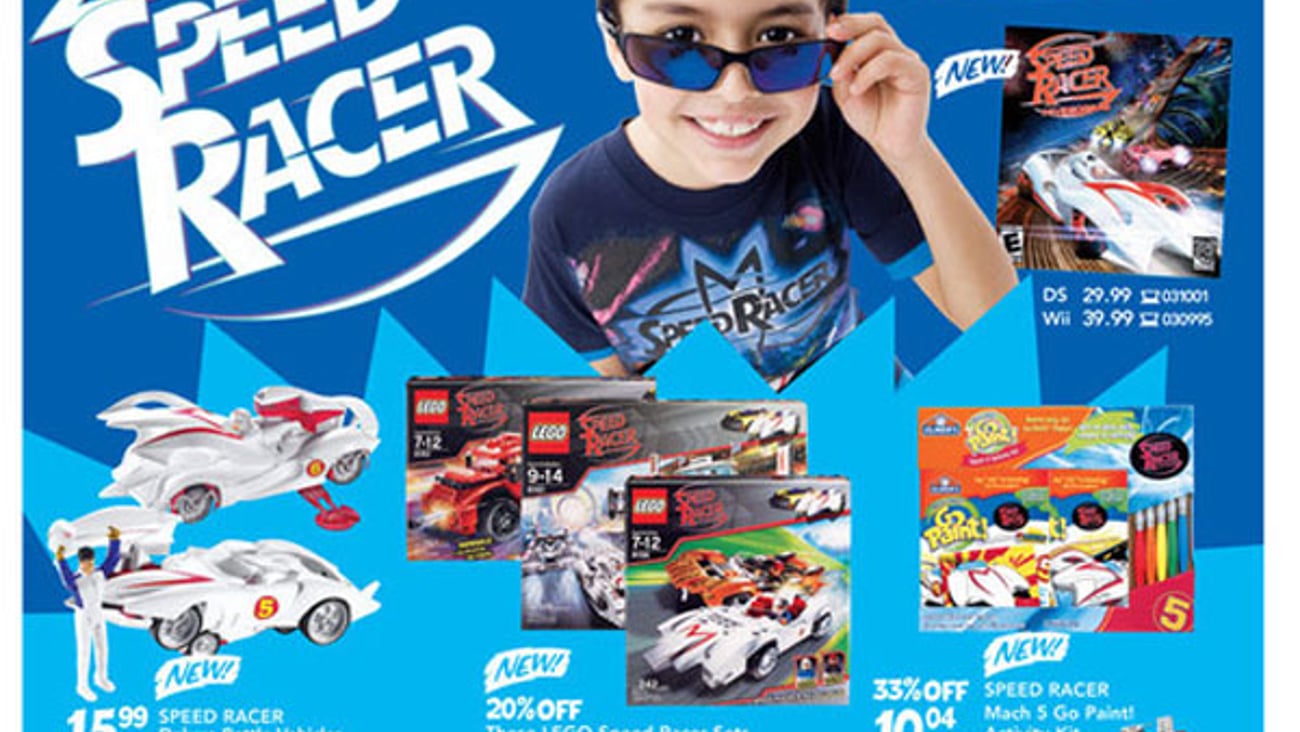 Toys "R" Us "Speed Racer" Cover