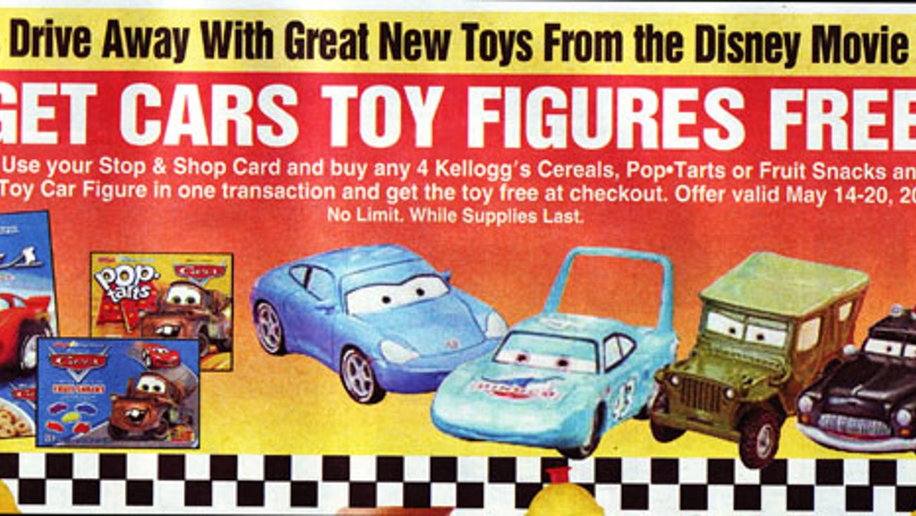 Stop & Shop 'Cars' Offer Feature