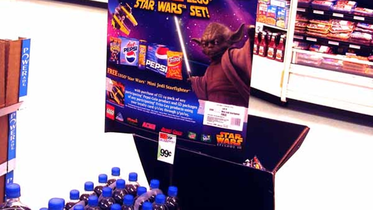 Shaw's/PepsiCo 'Star Wars' Sign