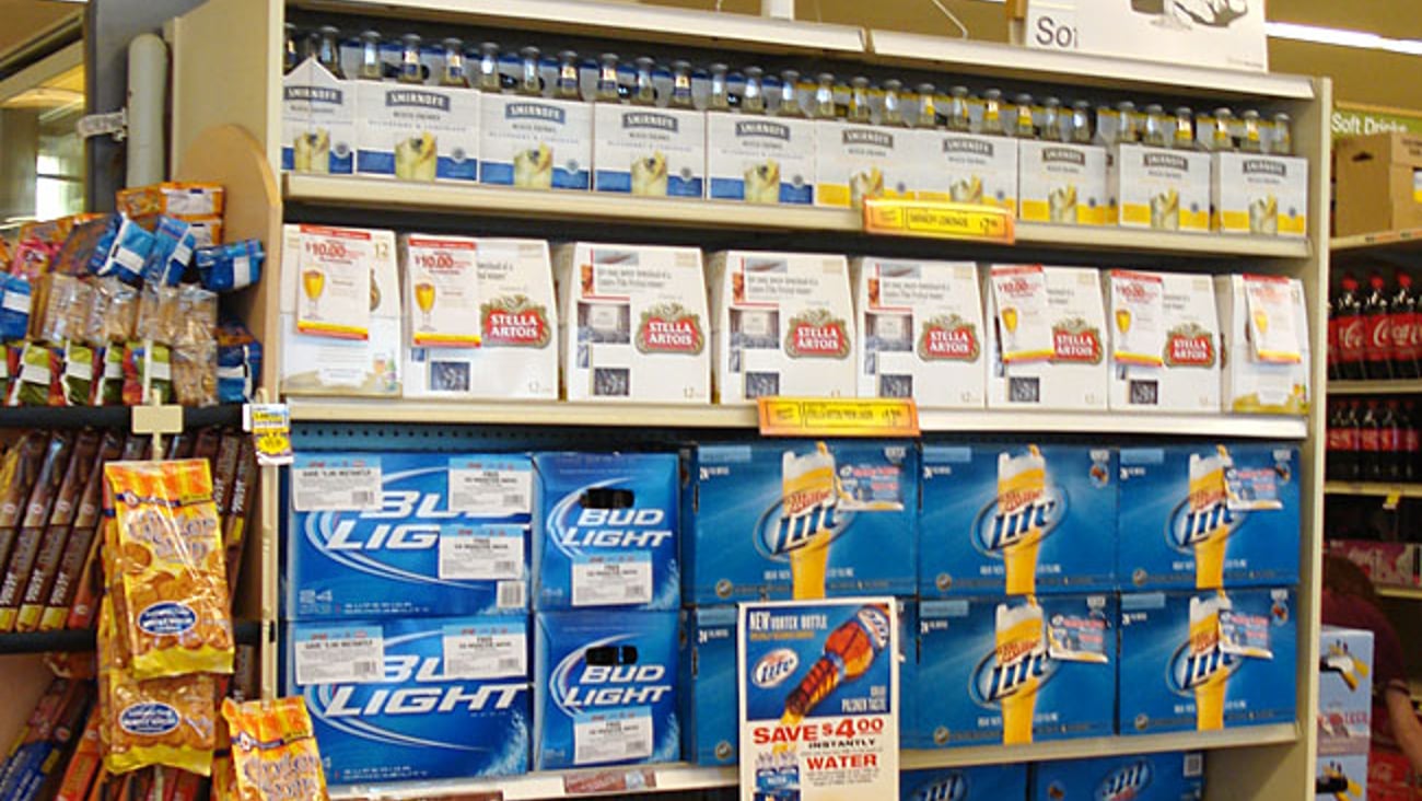 Jewel-Osco Beer Endcap