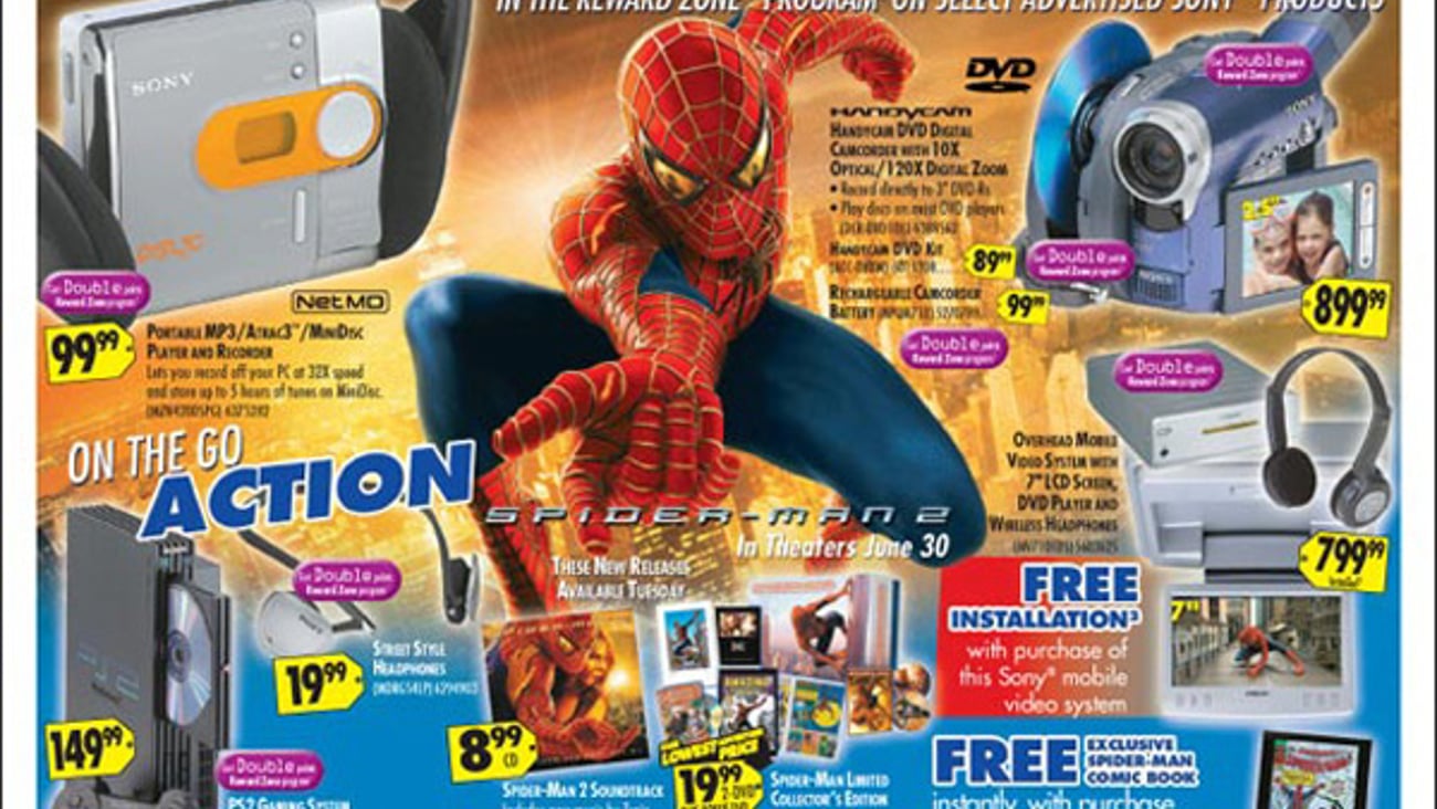 Best Buy Sony 'Spider-Man' Feature