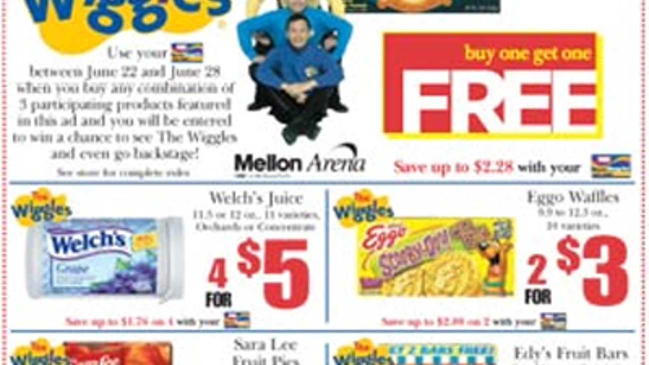 Giant Eagle 'Wiggles' Sweepstakes