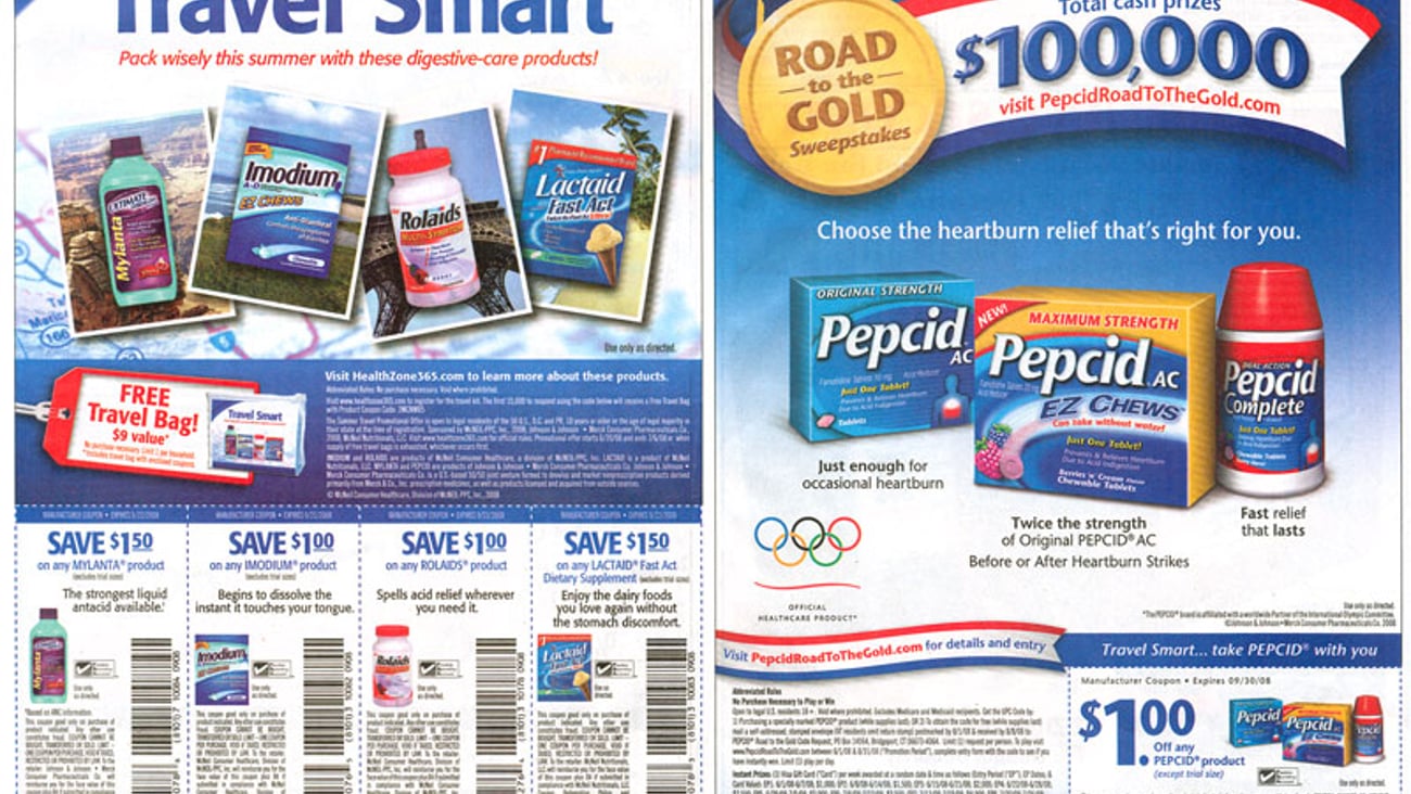 Pepcid 'Road to the Gold' Olympics FSI