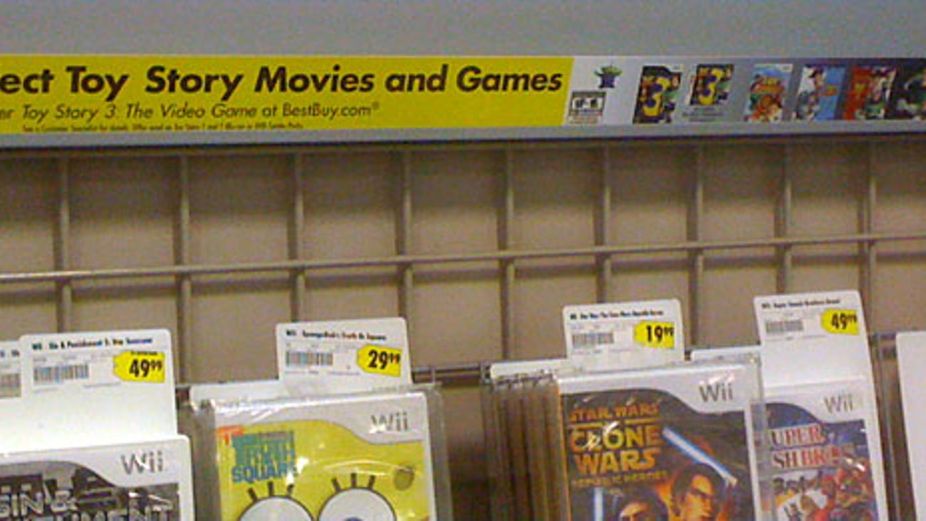 Best Buy 'Toy Story' In-line Header 