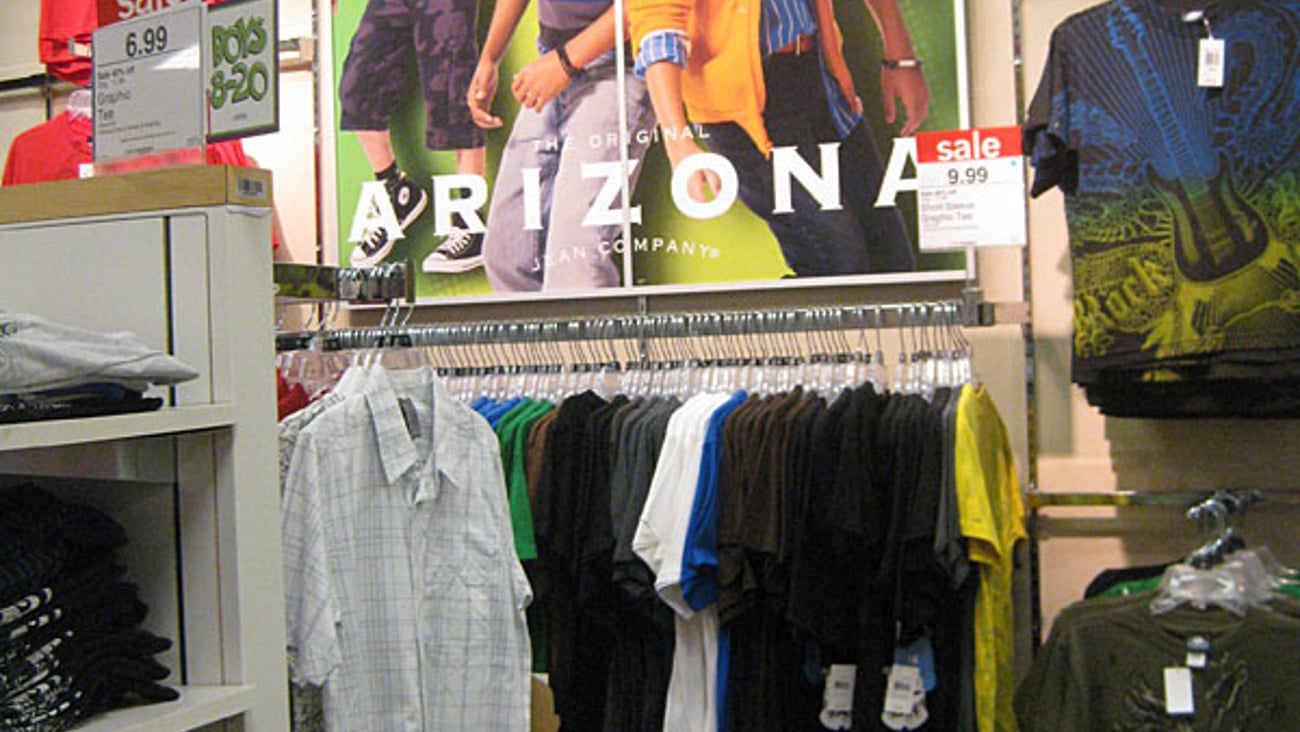 JCPenney Arizona Jean Co. 'Schooled in Style' Wall Sign