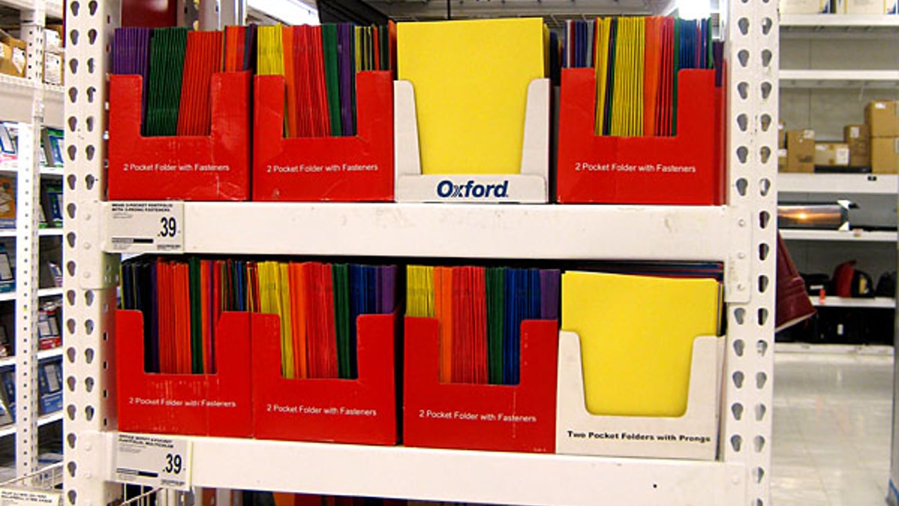 Office Depot 'Go Back Smarter' Endcap