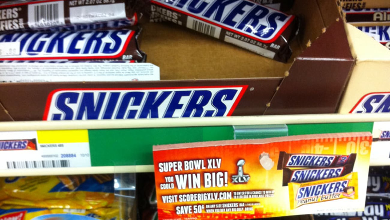 Snickers 7-Eleven 'Win Big' Tearpad