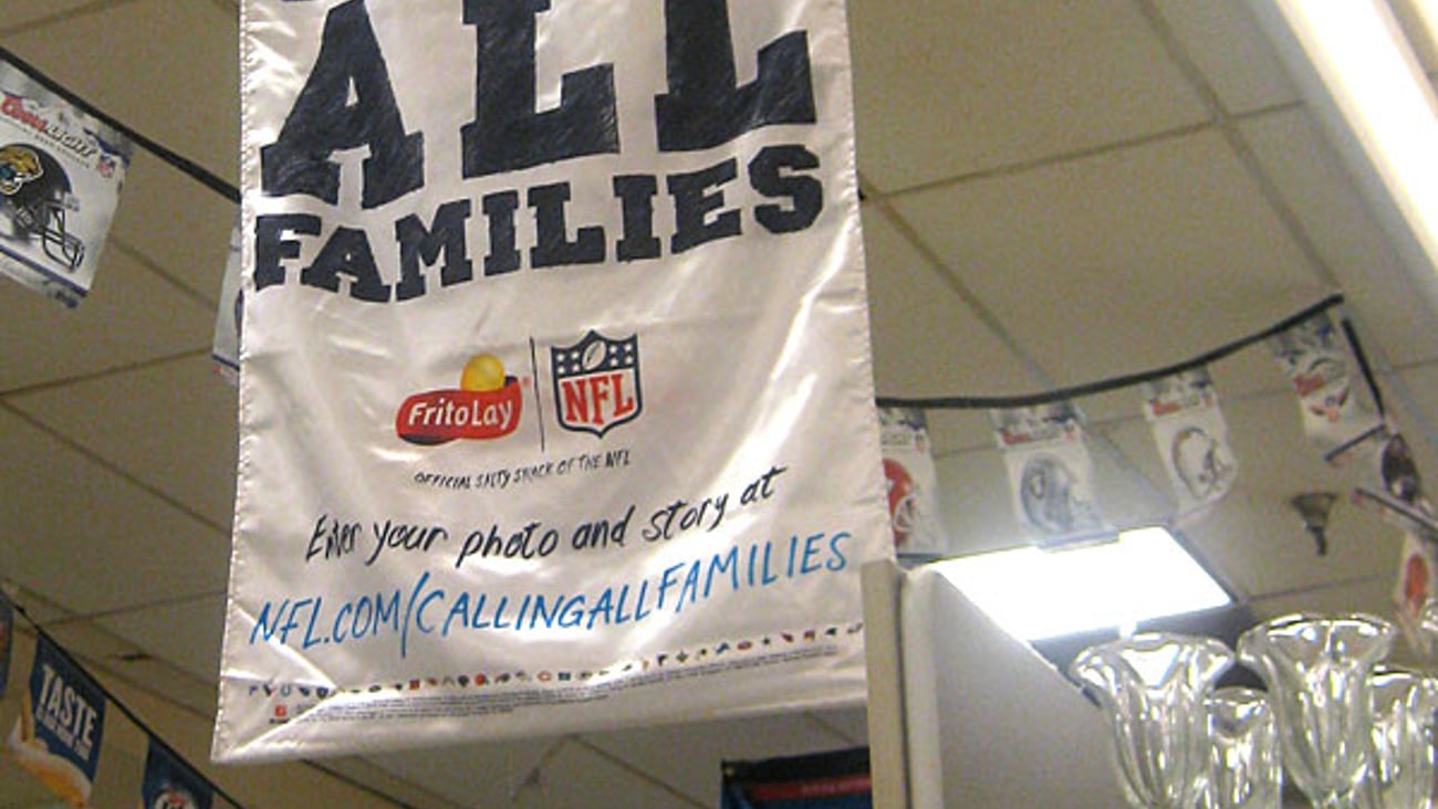 Frito-Lay NFL 'Calling All Families' Ceiling Banner