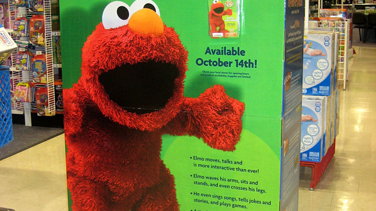 Toys "R" Us Elmo Live Standee